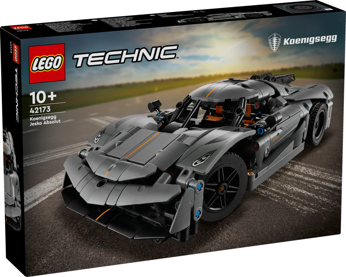 LEGO® Technic Сива свръхкола KOENIGSEGG JESKO ABSOLUT 42173