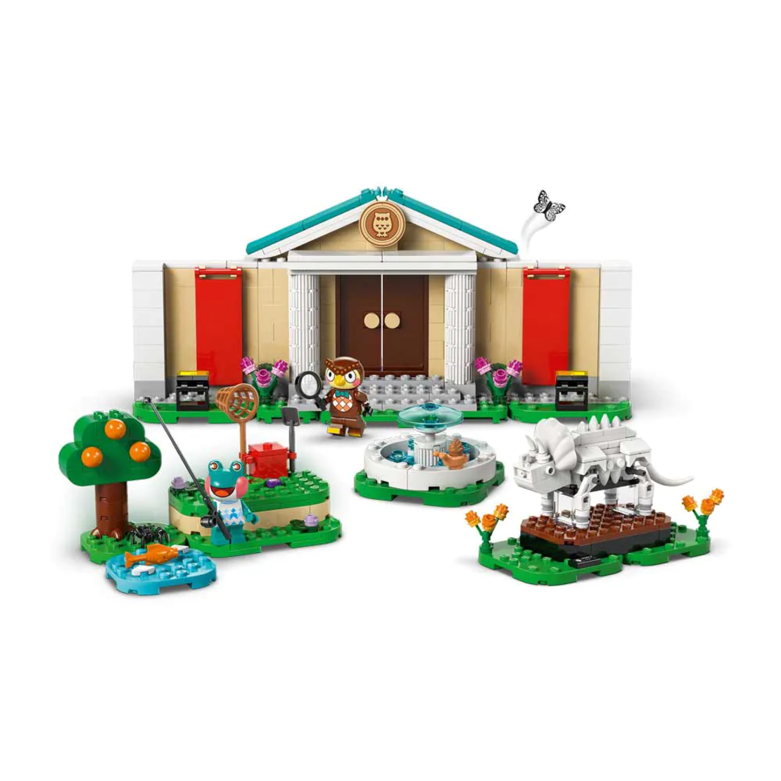 LEGO® Animal Crossing™ Музейна колекция на Blathers 77056