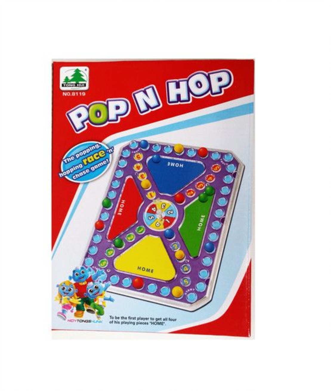 Настолна игра Raya Toys Не се сърди човече с топчета