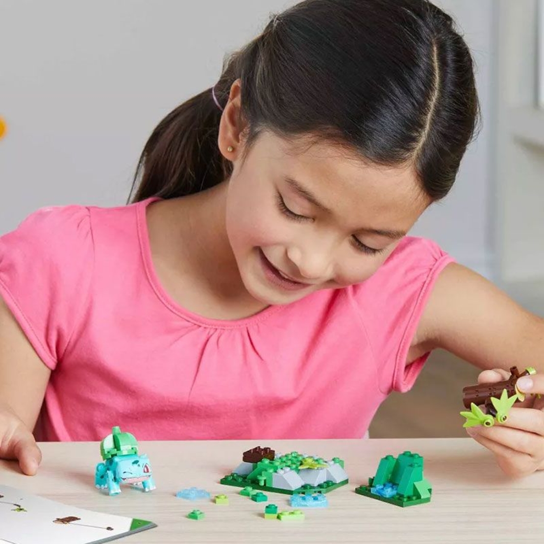 Конструктор Mattel Mega Construx Pokémon Bulbasaur's Forest Fun, 82 части