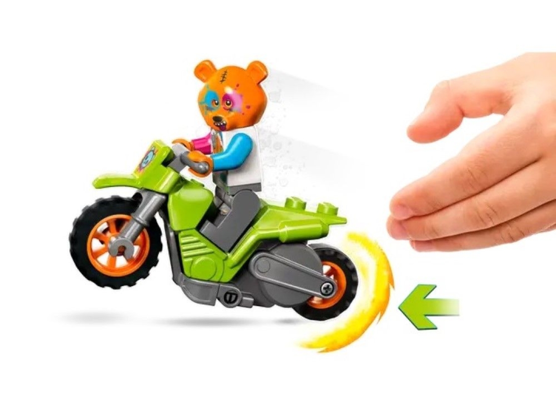 LEGO® City Stuntz Мечешки каскадьорски мотоциклет 60356