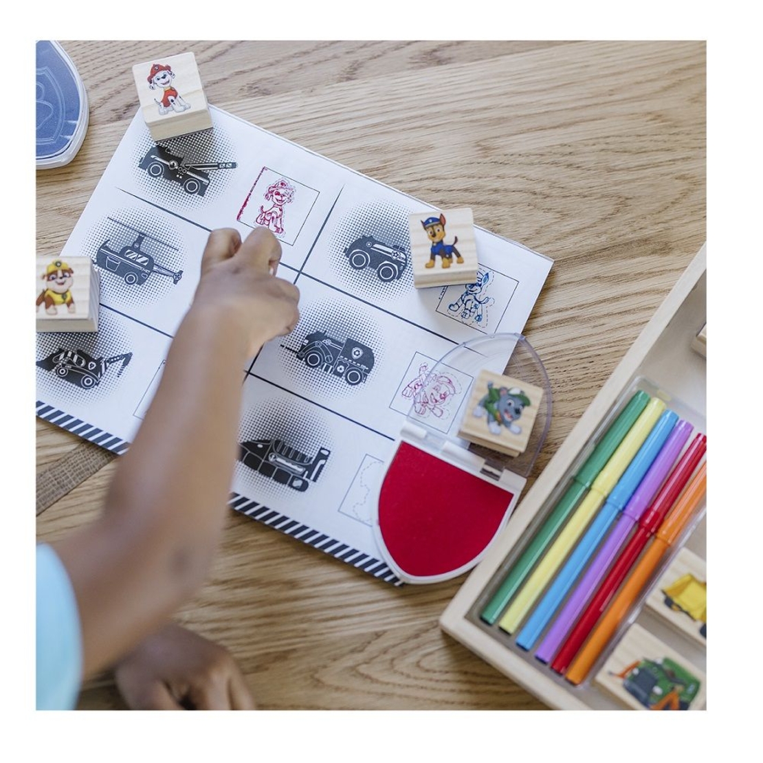 Дървено активити с печати Melissa and Doug Paw Patrol 33264