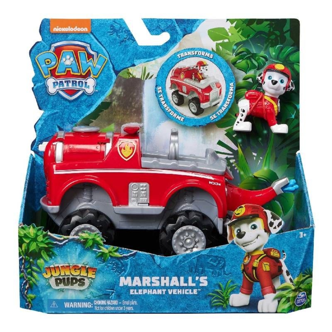 Игрален комплект Spin Master Paw Patrol Jungle PUPS Фигурка с превозно средство