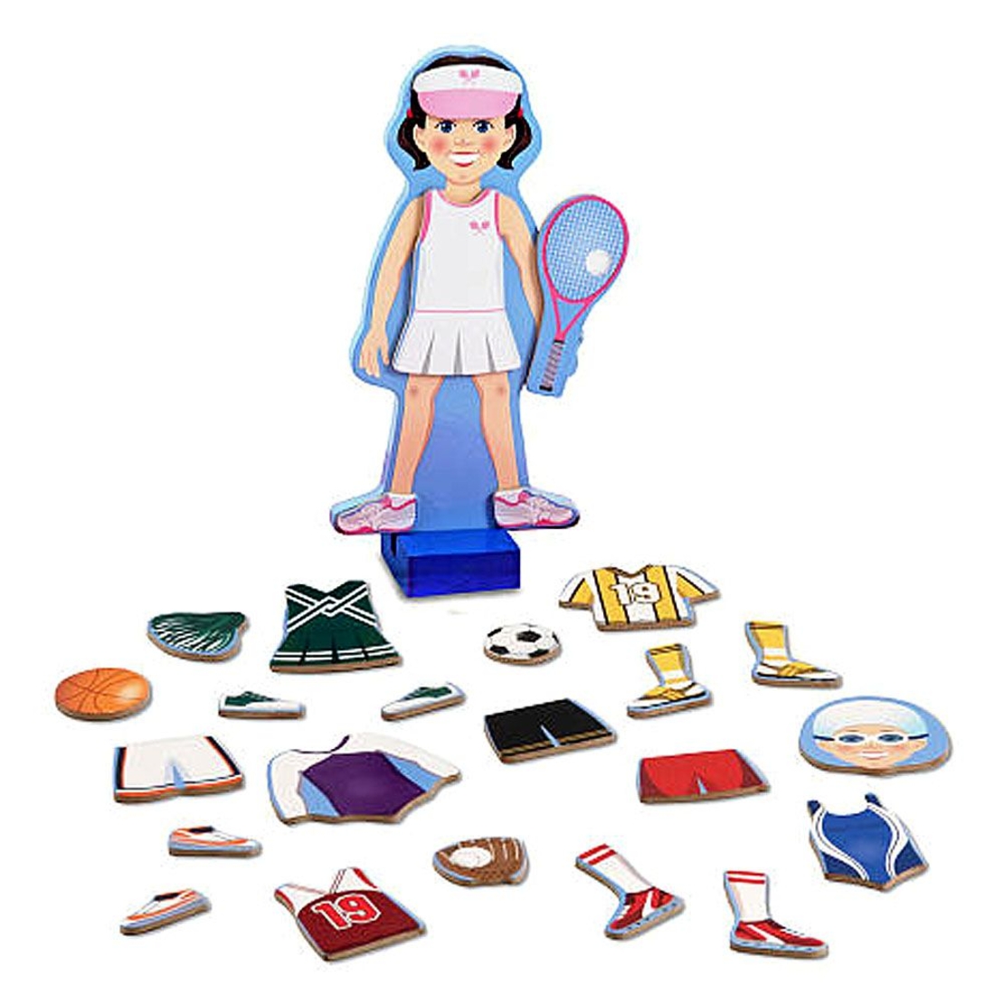 Джулия с магнитни дрехи Melissa and Doug 15164