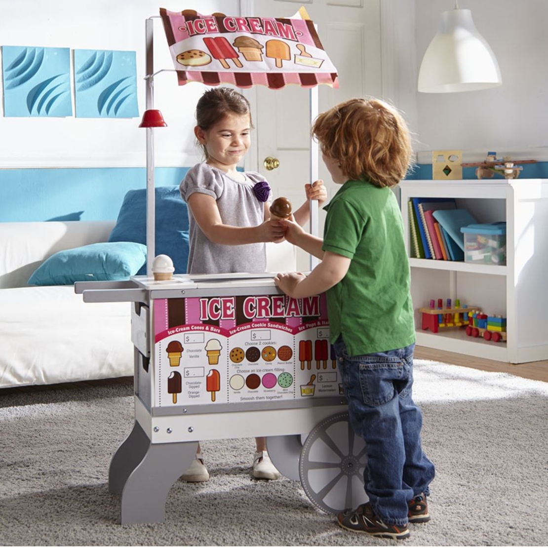 Количка за хотдог и сладолед 2в1 Melissa and Doug 19350