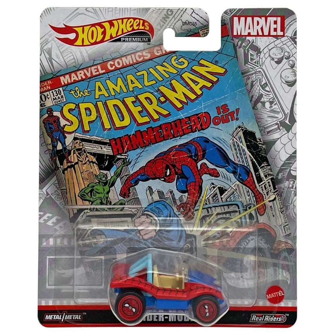 Детска количка за игра Mattel Hot Wheels Spider-Mobile