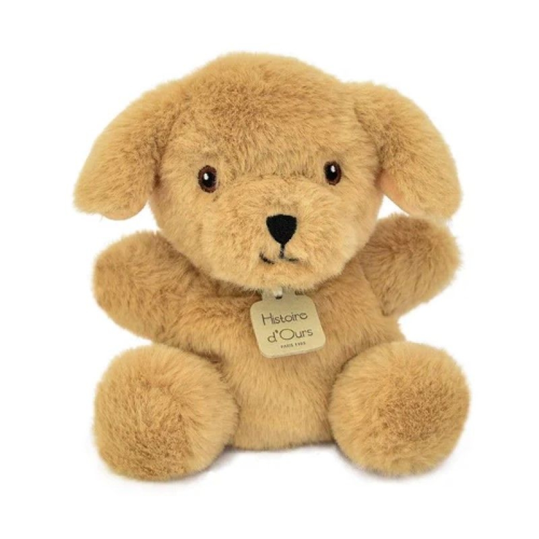 Плюшена играчка Doudou бебе куче 15 см, HO3270