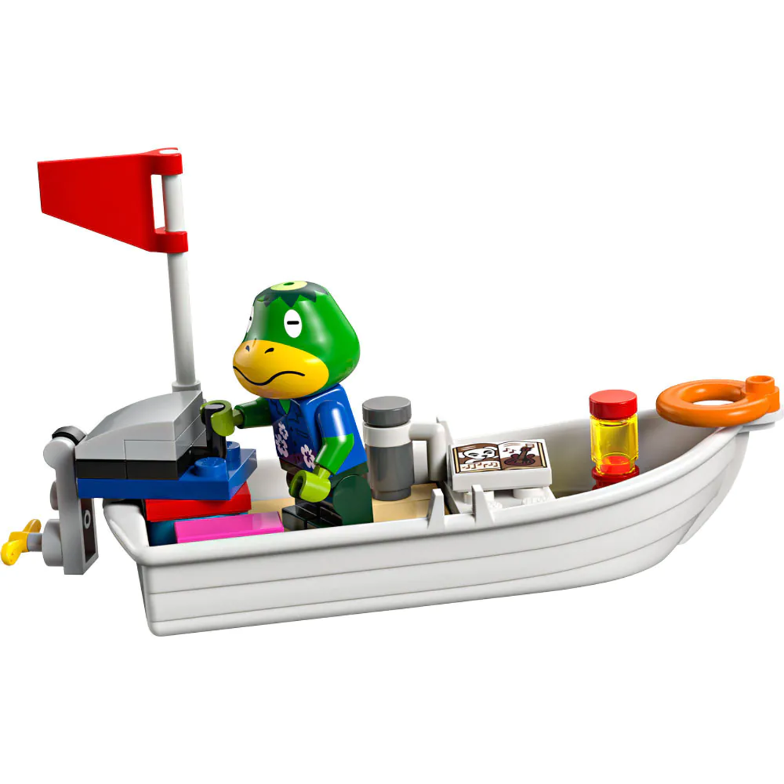 LEGO® Animal Crossing™ Пътуването с лодката на Kapp'n 77048