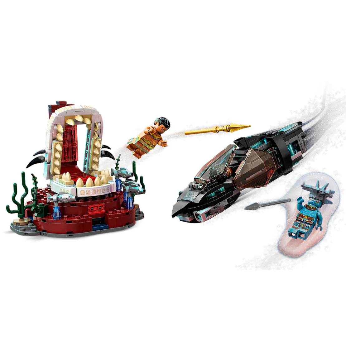 LEGO® Marvel Черната Пантера - Тронната зала на крал Намор 76213
