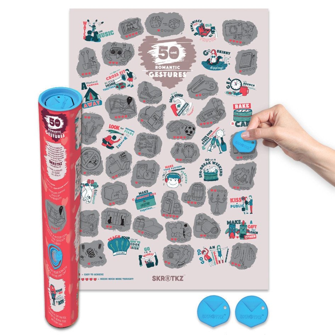 Постер 51 романтични жеста