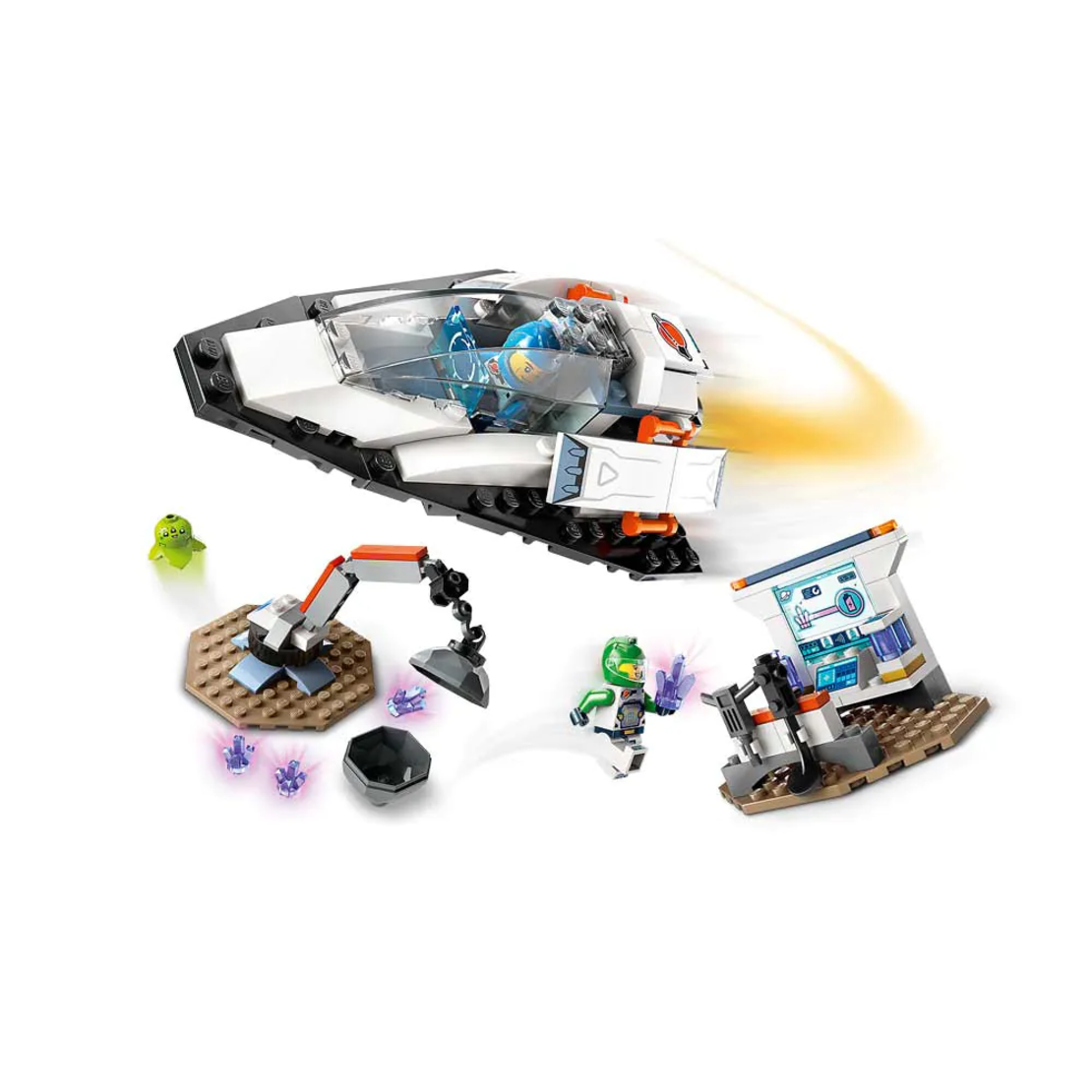 LEGO® City Космически кораб и откритие на астероид 60429