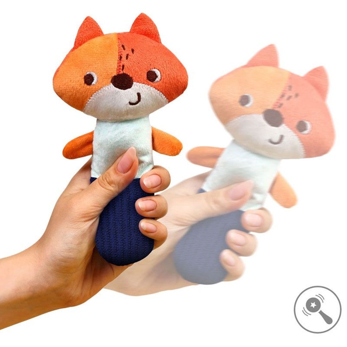 Плюшена играчка BabyOno Have Fun Писукаща лисица Monday, 1497