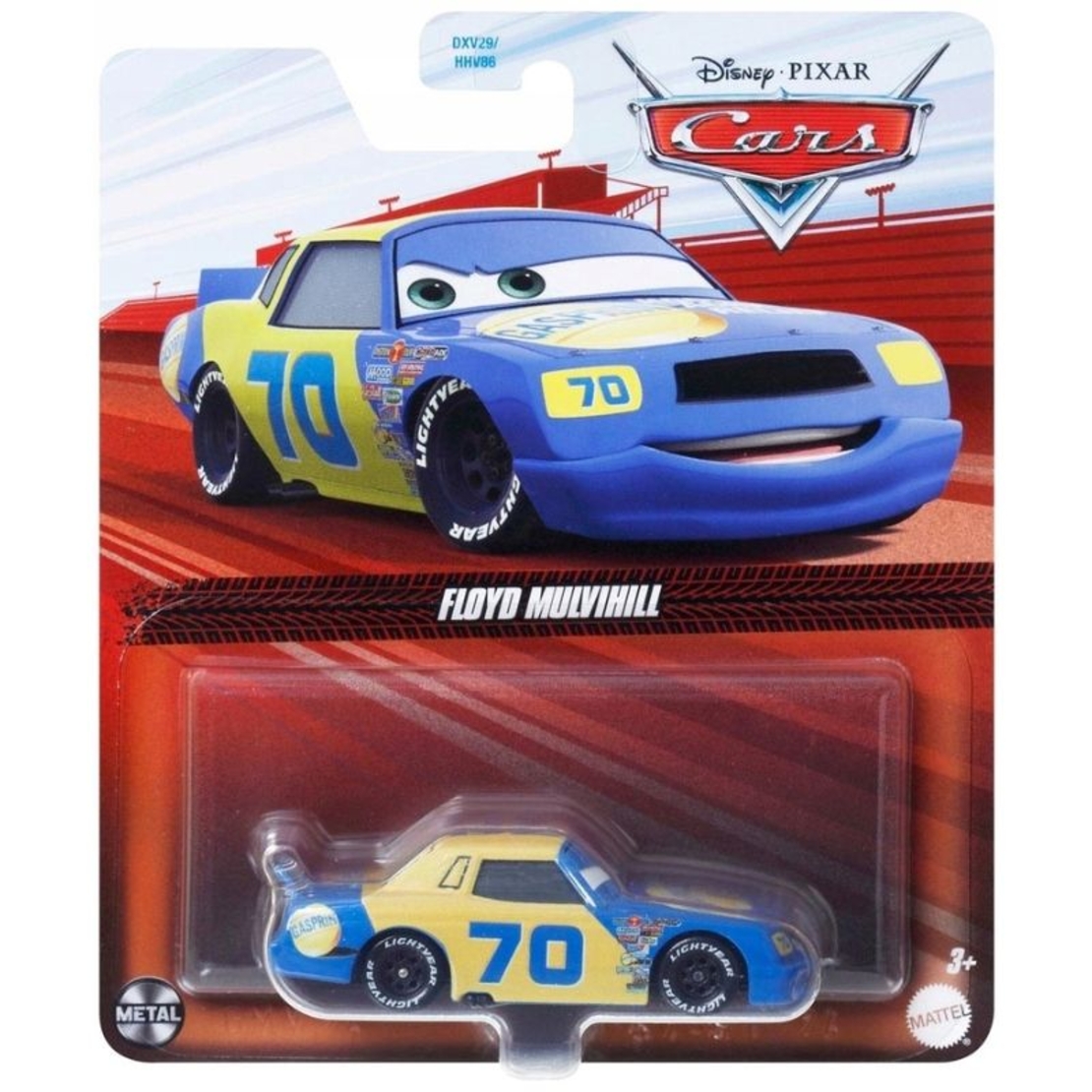 Метална количка Mattel Cars Floyd Mulvihill 1:55, JDG67