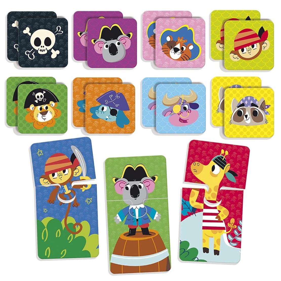 Колекция образователни игри Lisciani MONTESSORI Пирати EX72743