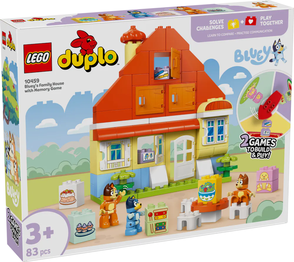 LEGO® DUPLO® Bluey семейната къща на Блуи 10459