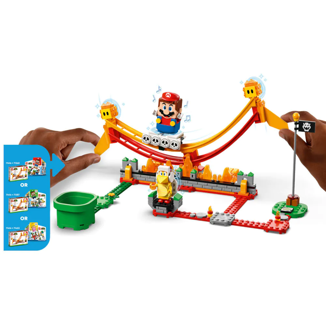 LEGO® Super Mario™ Комплект с допълнения Lava Wave Ride 71416