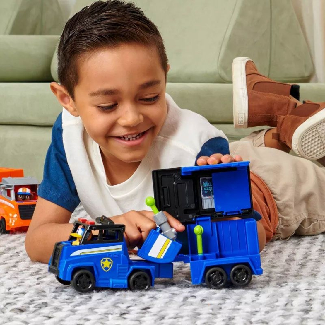 Игрален комплект Spin Master Paw Patrol Rescue Truck фигура с камион, Chase