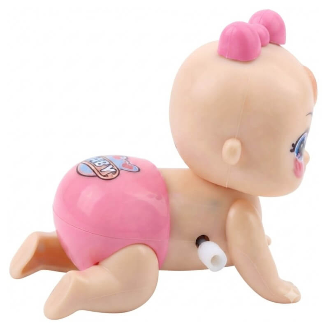 Детска играчка Raya Toys лазещо момиченце с механизъм