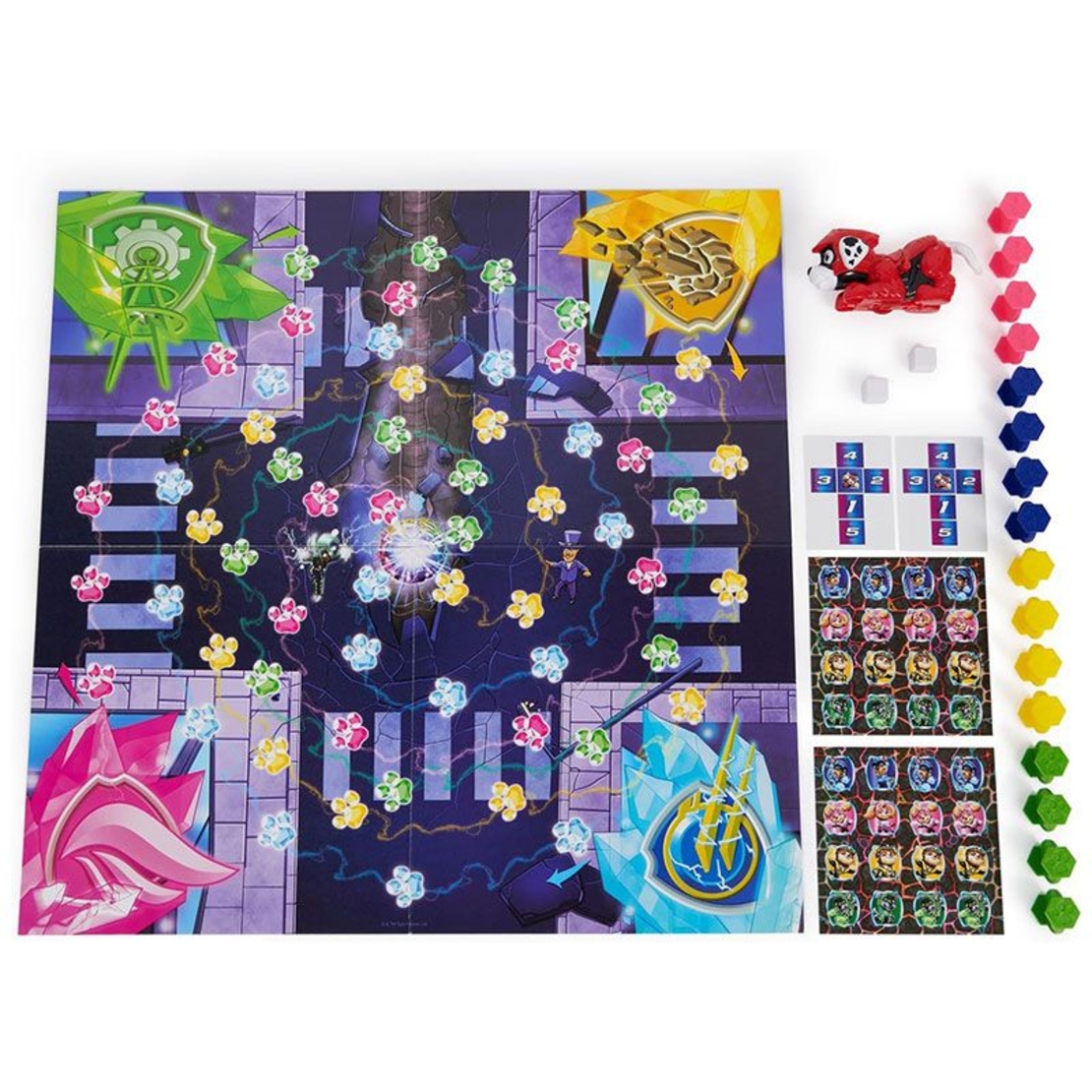 Детска настолна игра Spin Master Paw Patrol Meteor Mayhem