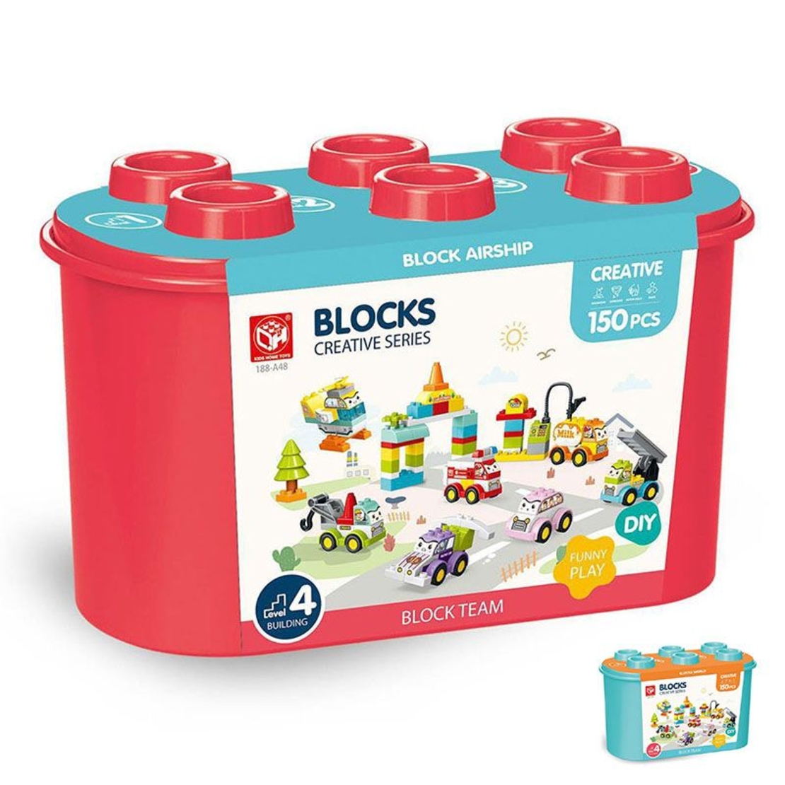 Raya Toys Конструктор Creative Series 150 ч.