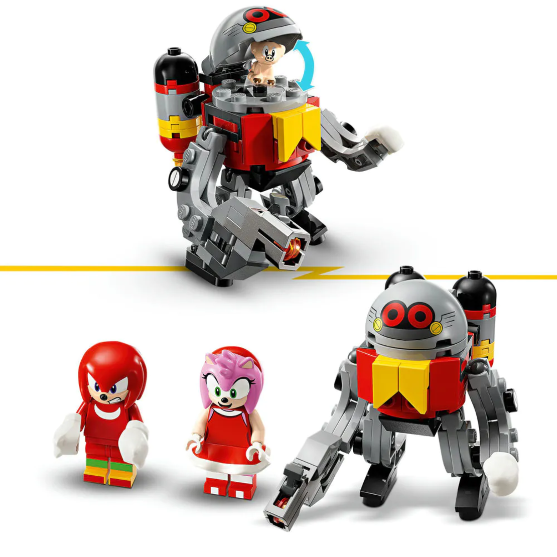 LEGO® Sonic Нъкълс и храмът на Главния изумруд 76998