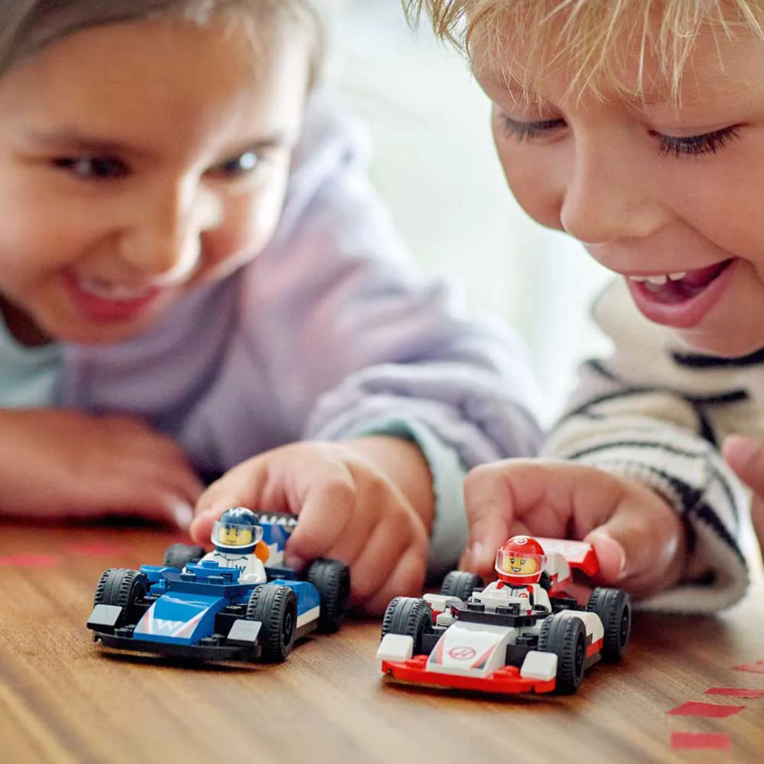 LEGO® City F1® Състезателни коли Williams Racing и Haas F1® 60464