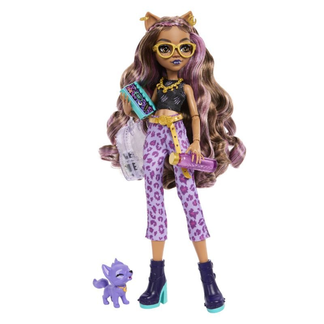 Кукла Mattel Monster High Clawdeen Wolf, с кученце и аксесоари