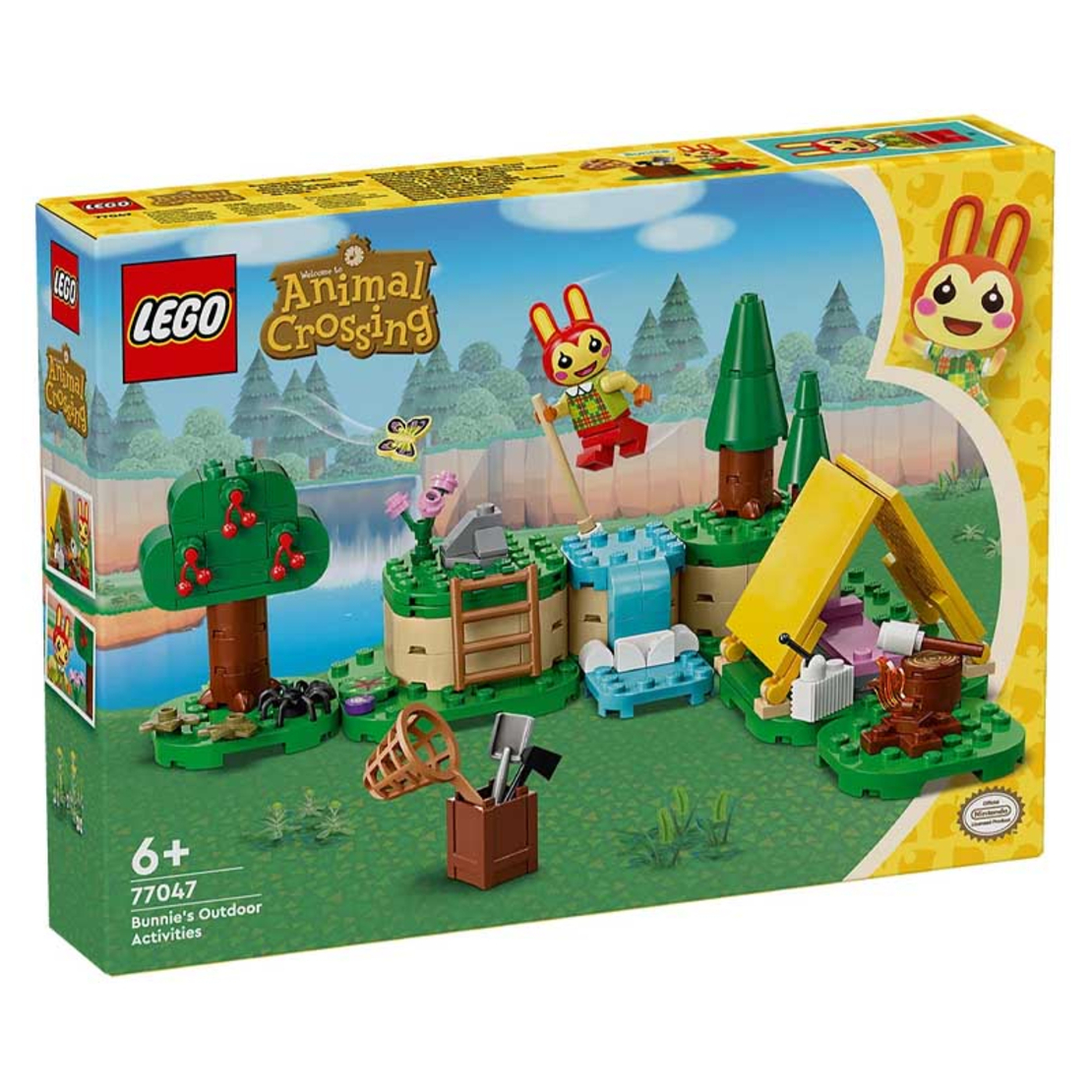 LEGO® Animal Crossing™ Bunnie сред природата 77047