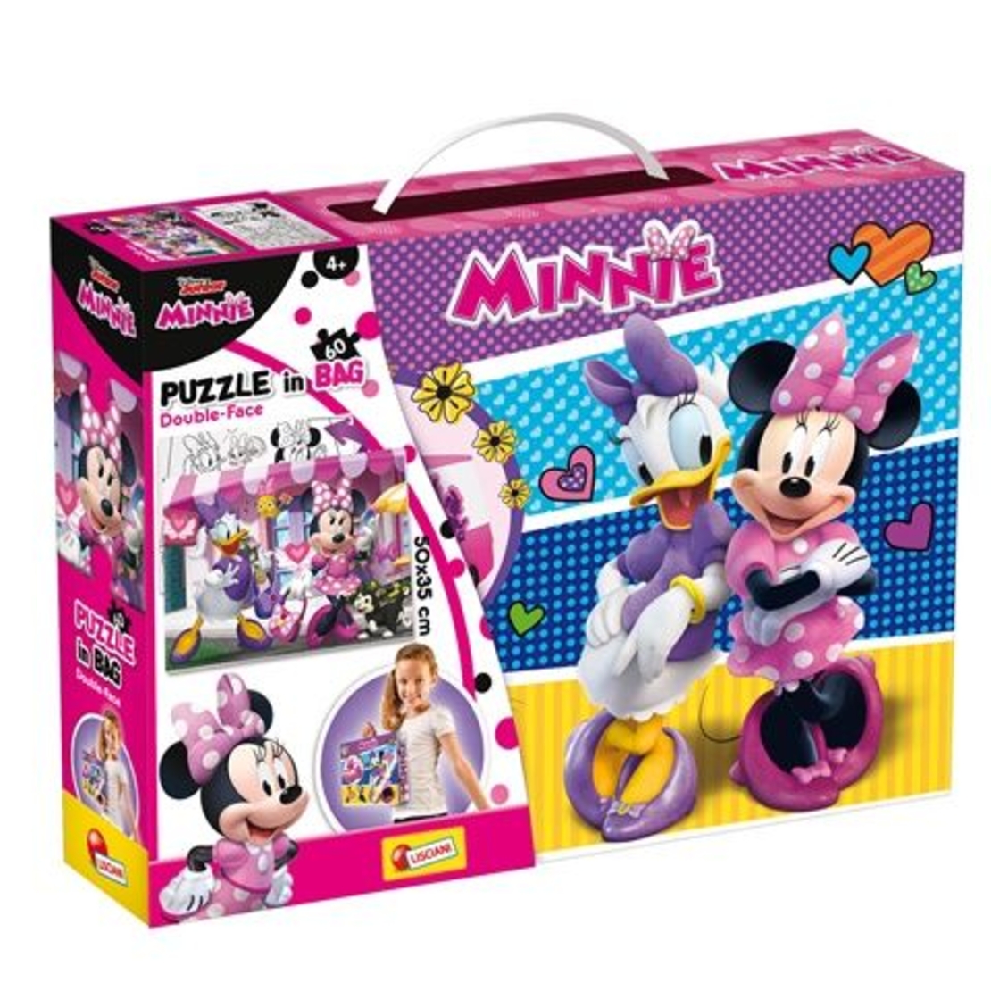 Детски пъзел Lisciani MINNIE в чанта 60ч. 73900
