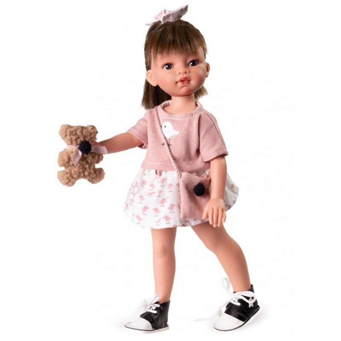Кукла Antonio Juan Emily с розова блузка и мече 33 см, 25305