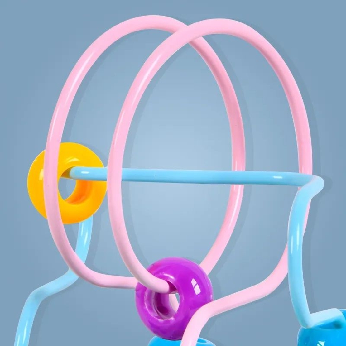 Дървена детска игра Монтесори Raya Toys Лабиринт