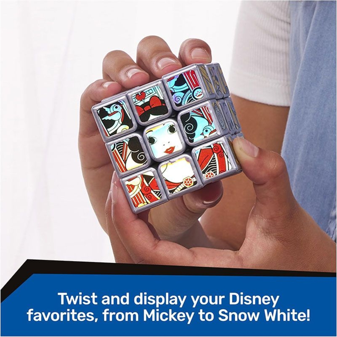 Логически пъзел куб на Рубик Spin Master Rubik Disney Platinum Кубче 3х3