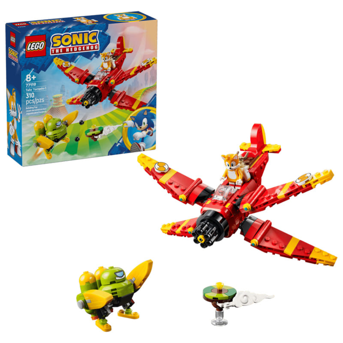 LEGO® Sonic Торнадо-1 на Тейлс 77119