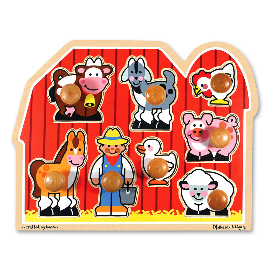 Дървен пъзел Melissa&Doug Ферма 13391