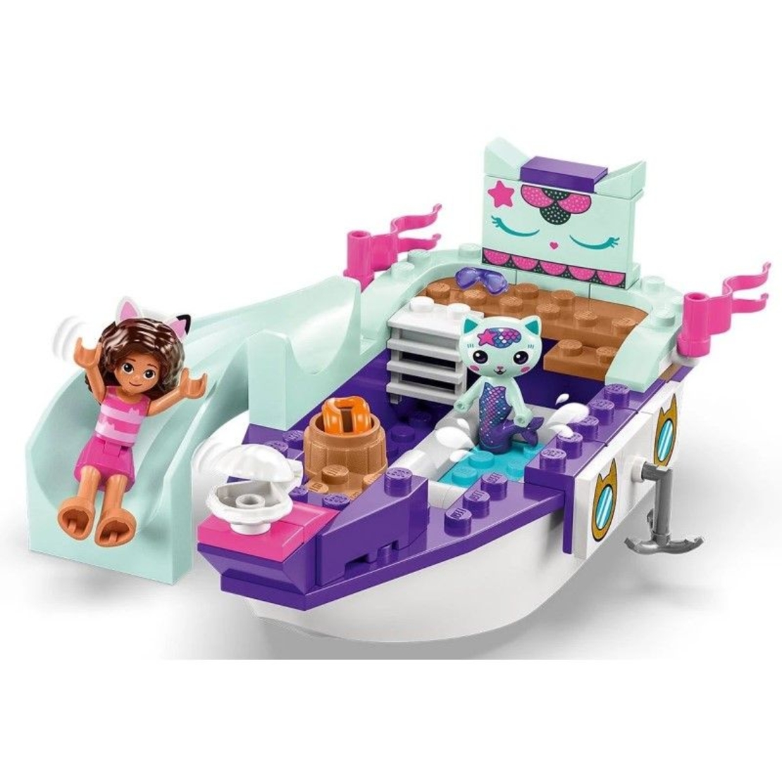 LEGO® Gabby's Dollhouse Спа корабът на Габи и Котката-русалка 10786