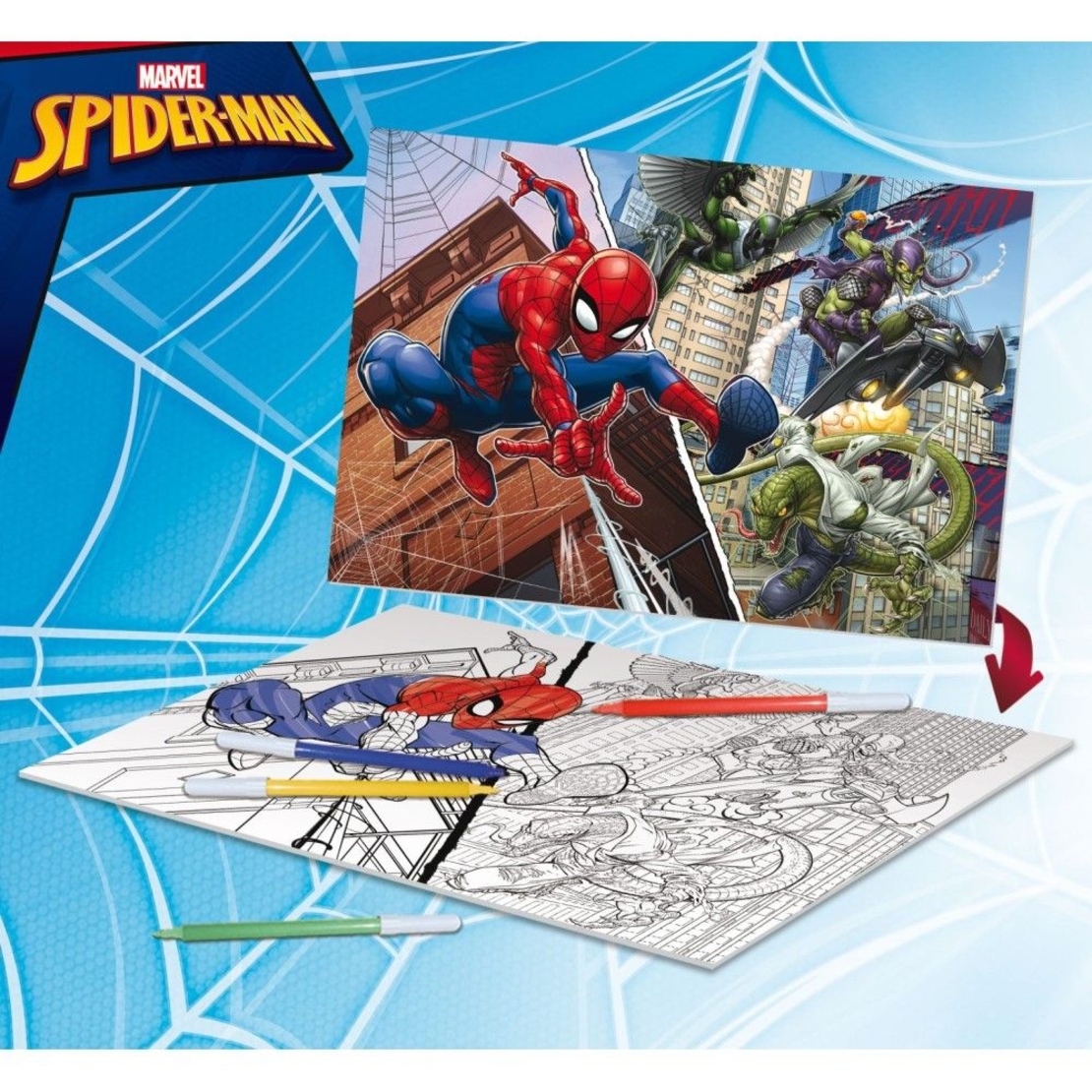 Детски пъзел Lisciani Plus Marvel Спайдърмен 108ч.