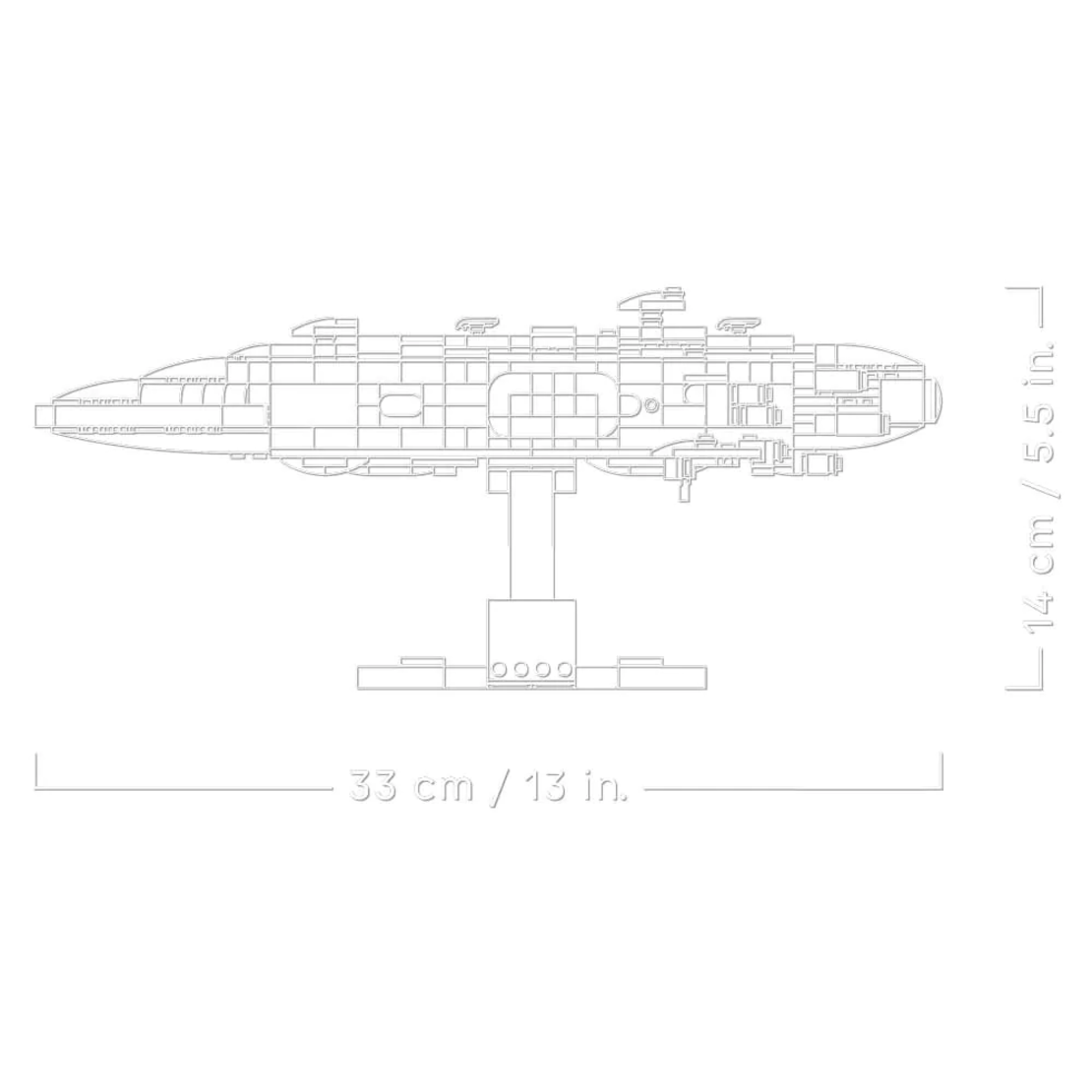 LEGO® Star Wars™ Космически крайцер Home One 75405