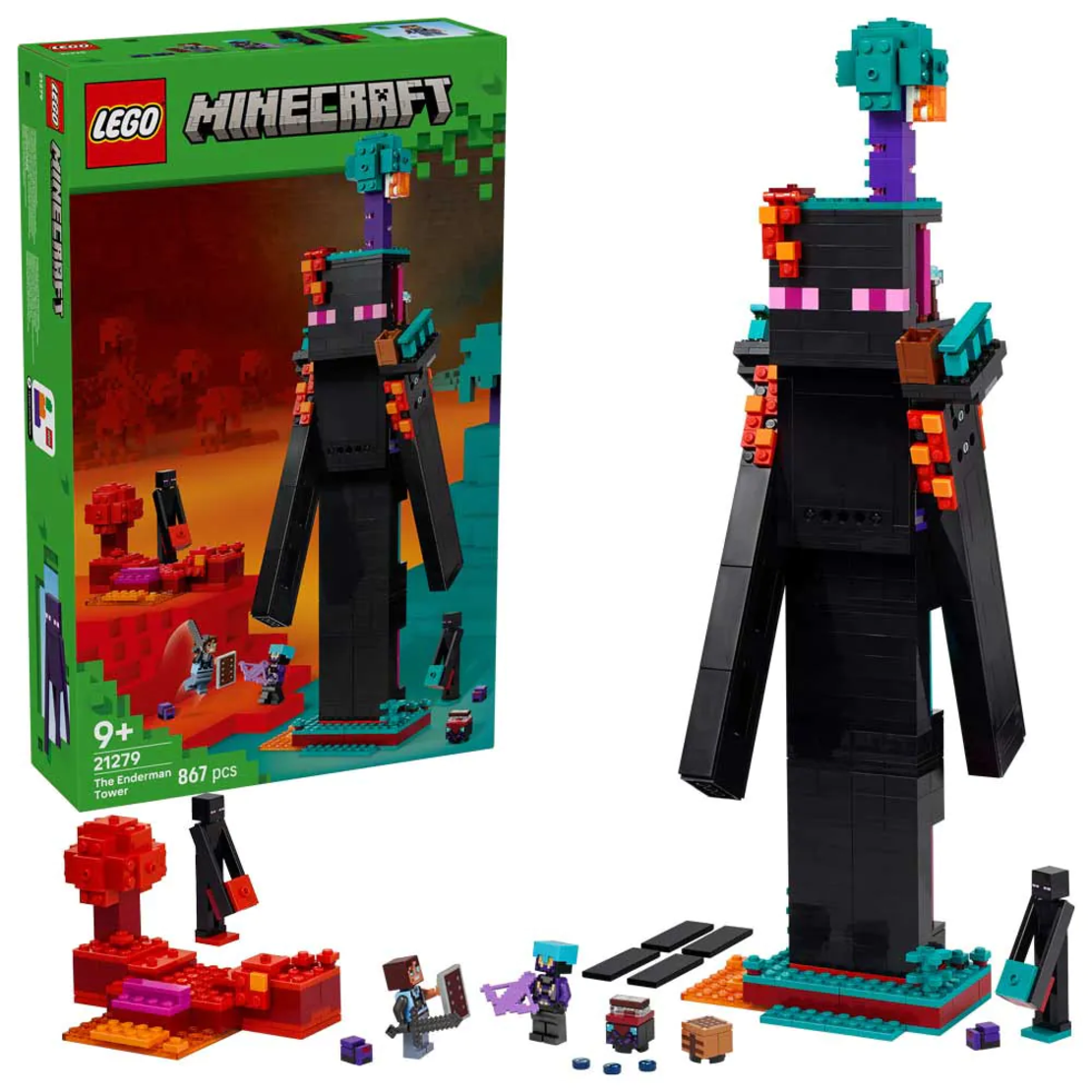 LEGO® Minecraft® Кулата на Ендърмен 21279