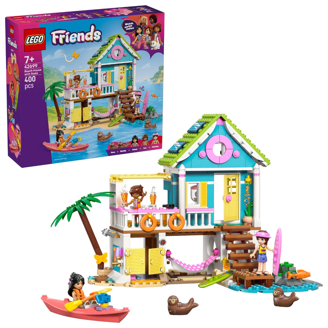 LEGO® Friends Плажна къща с тюлени 42699