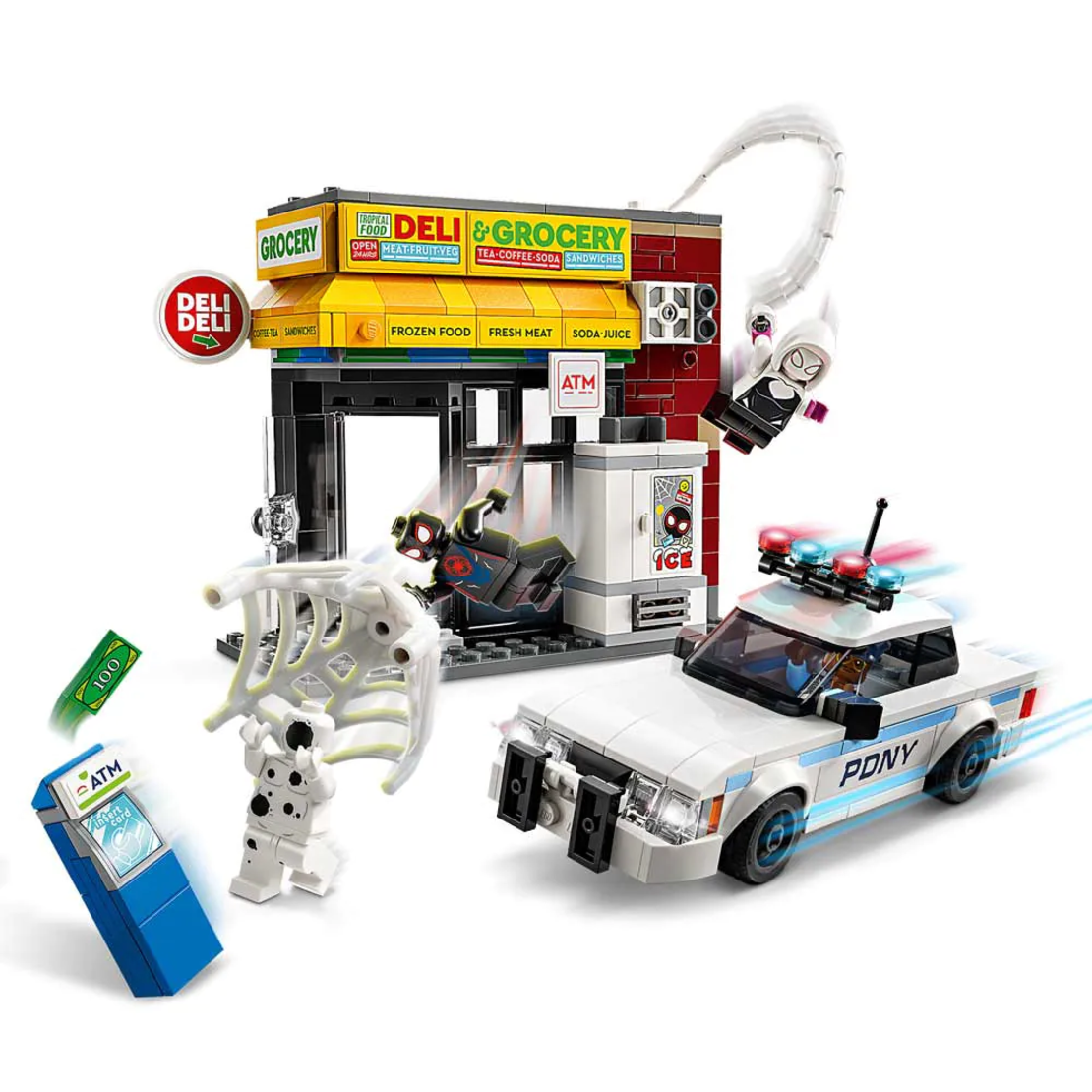 LEGO® Marvel Спайди-вселената: Майлс Моралес срещу Петното 76311