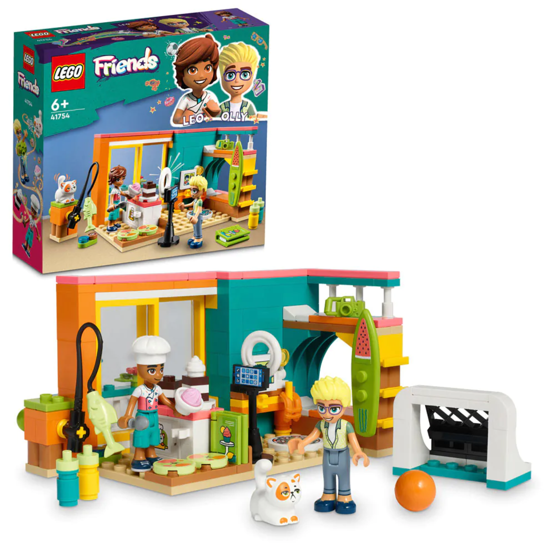 LEGO® Friends Стаята на Лео 41754