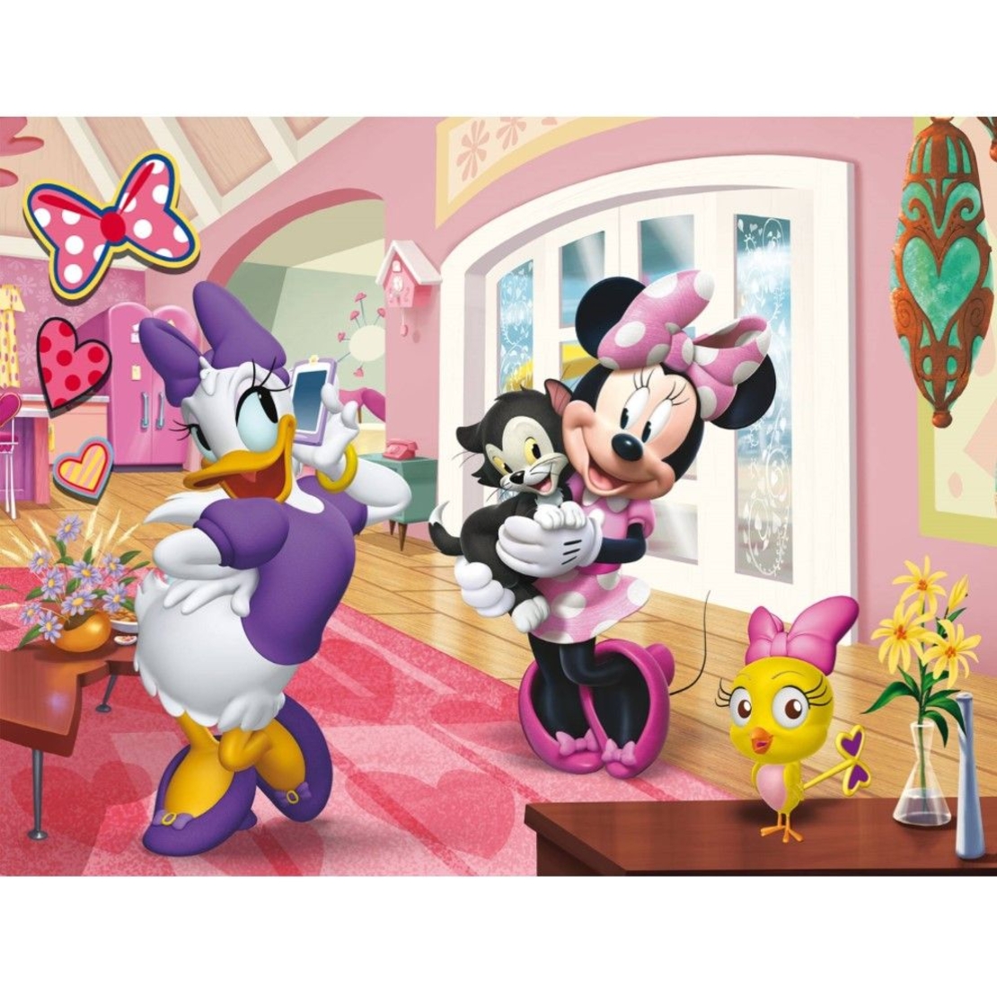 Двустранен пъзел Lisciani Disney Eco Puzzle Мини Маус, 24 ч.