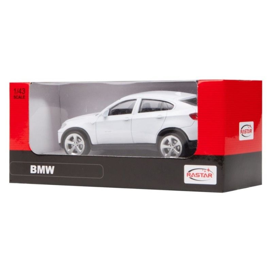 Детска кола за игра Rastar Die Cast BMW X6 1:43, 33700