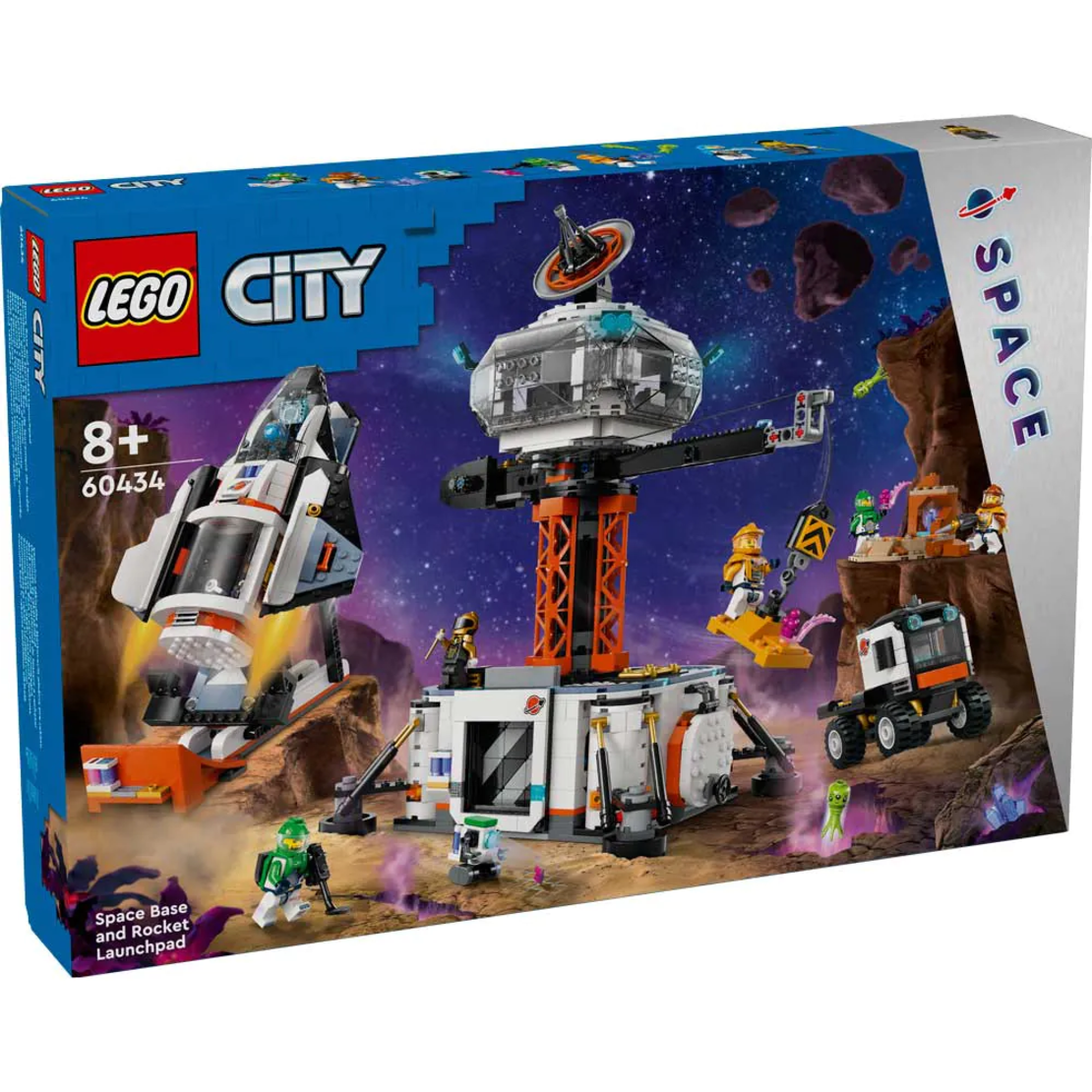 LEGO® City Космическа база и ракетна площадка 60434