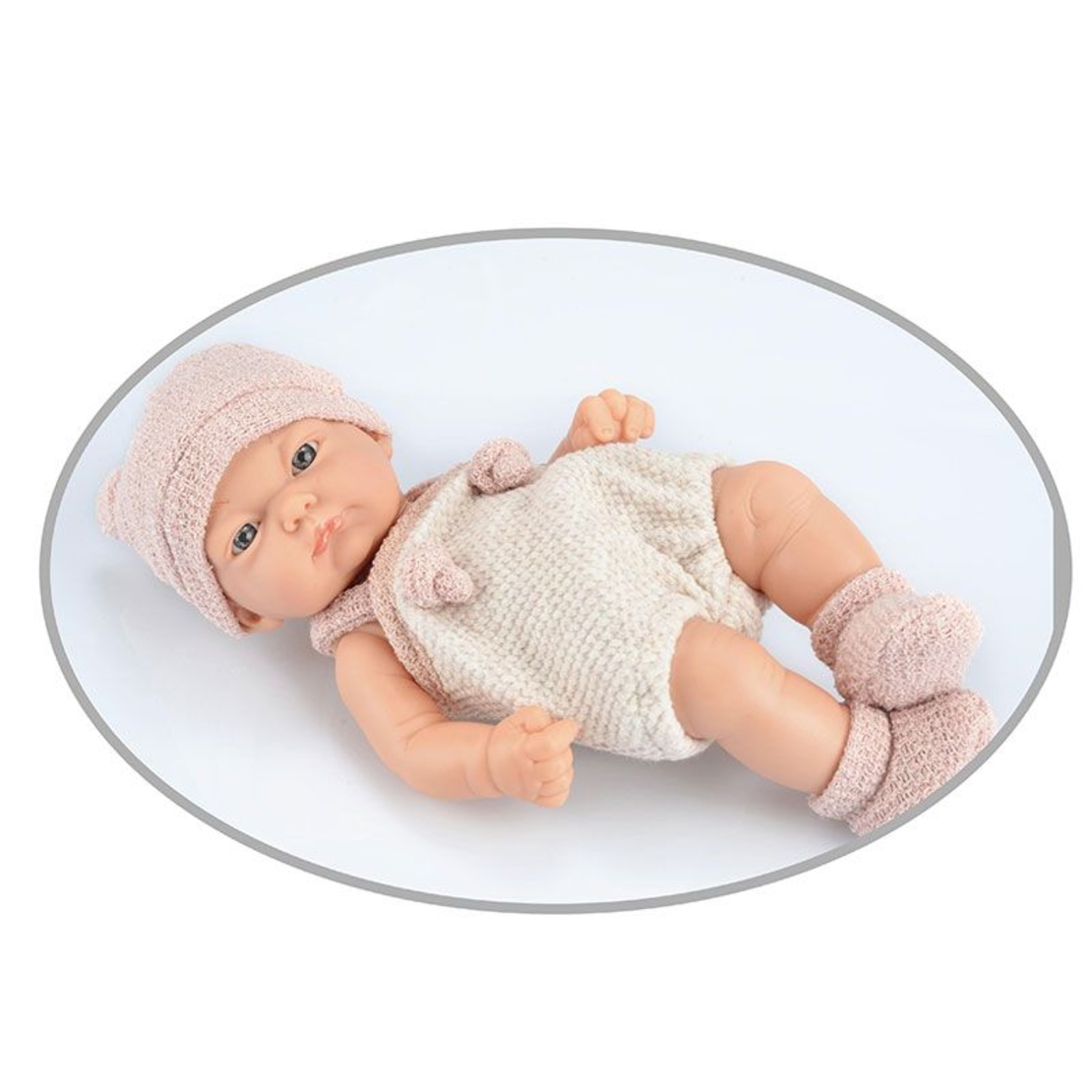 Кукла бебе Raya Toys Baby So Lovely Новородено с аксесоари 25 см