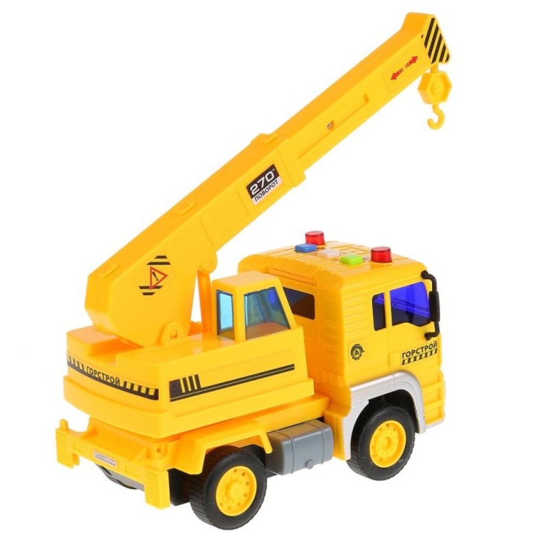 Кран с музика и светлини Wenyi Raya Toys 1:20