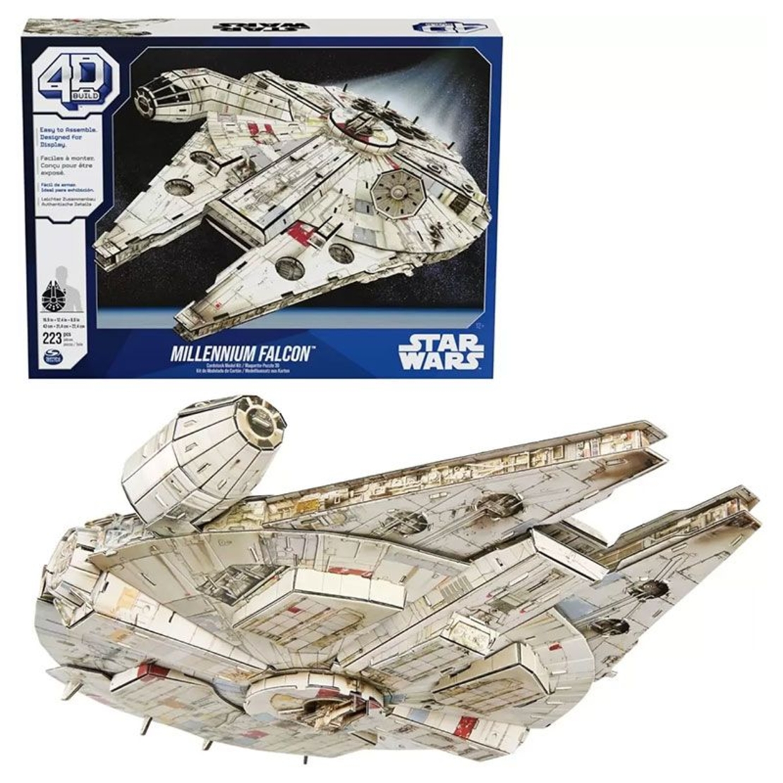 3D Пъзел Spin Master Star Wars Millennium Falcon, 223 ч.