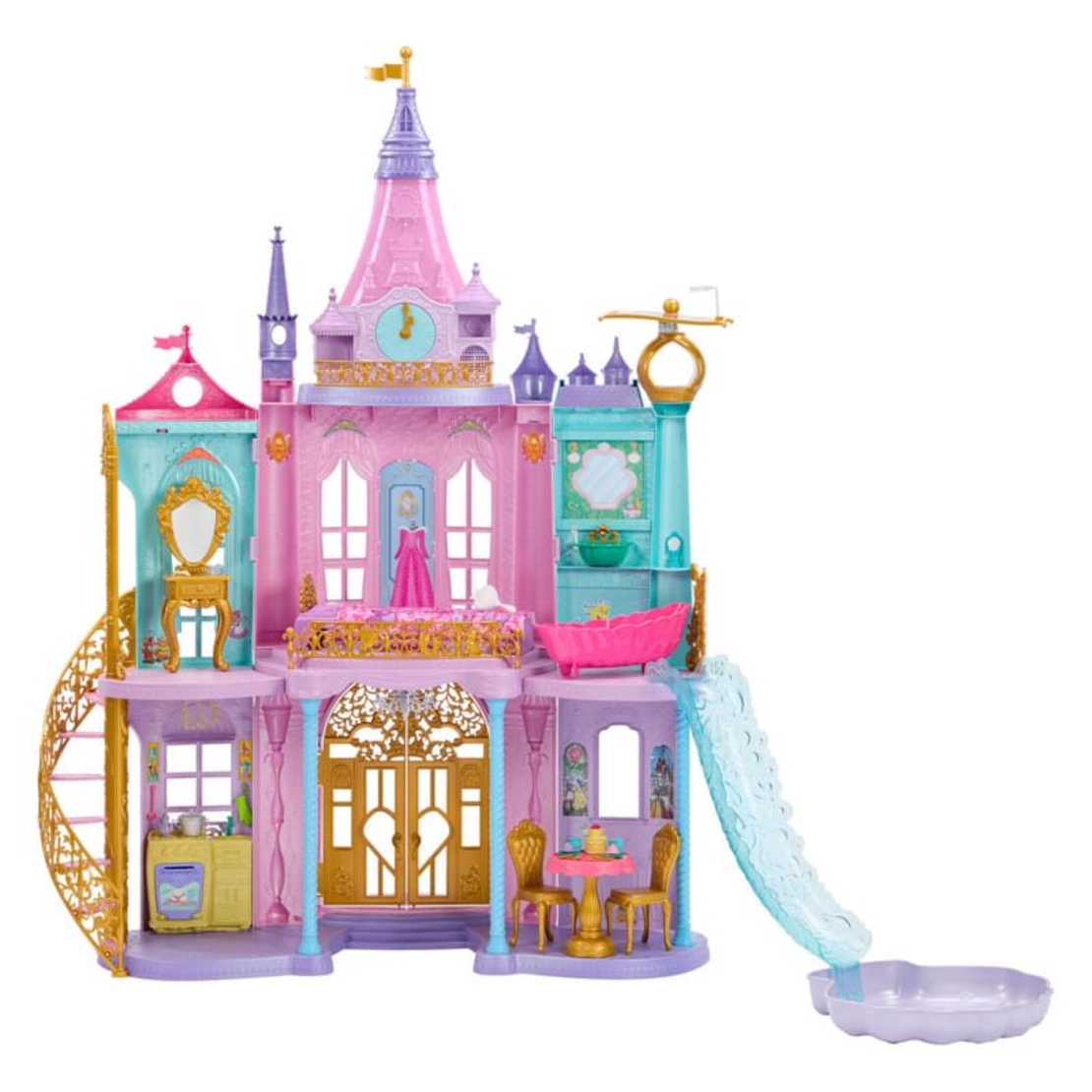 Къща за кукли Mattel Disney Princes Magical Adventure Castle