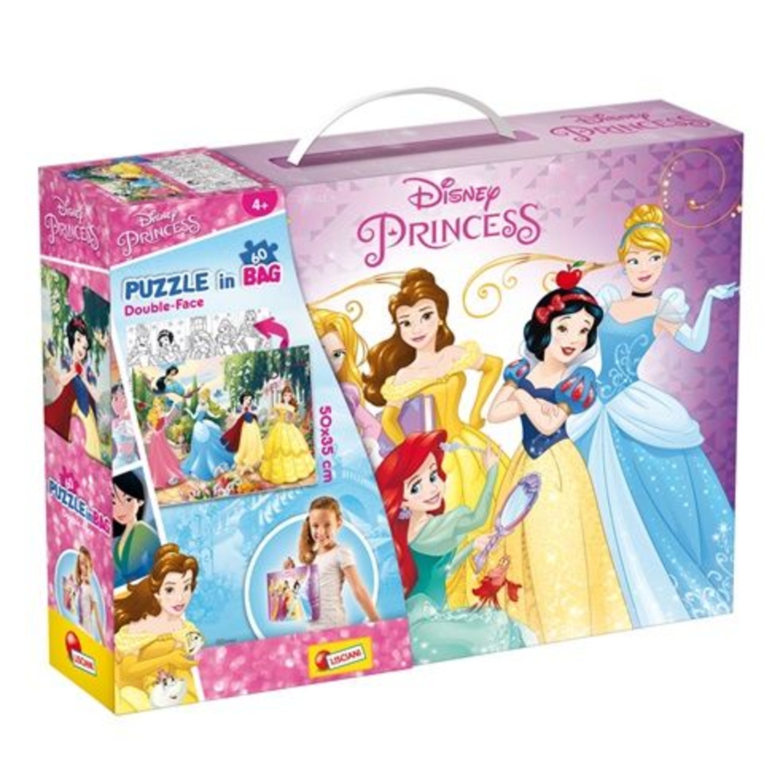 Детски пъзел Lisciani PRINCESS в чанта 60ч. 73863