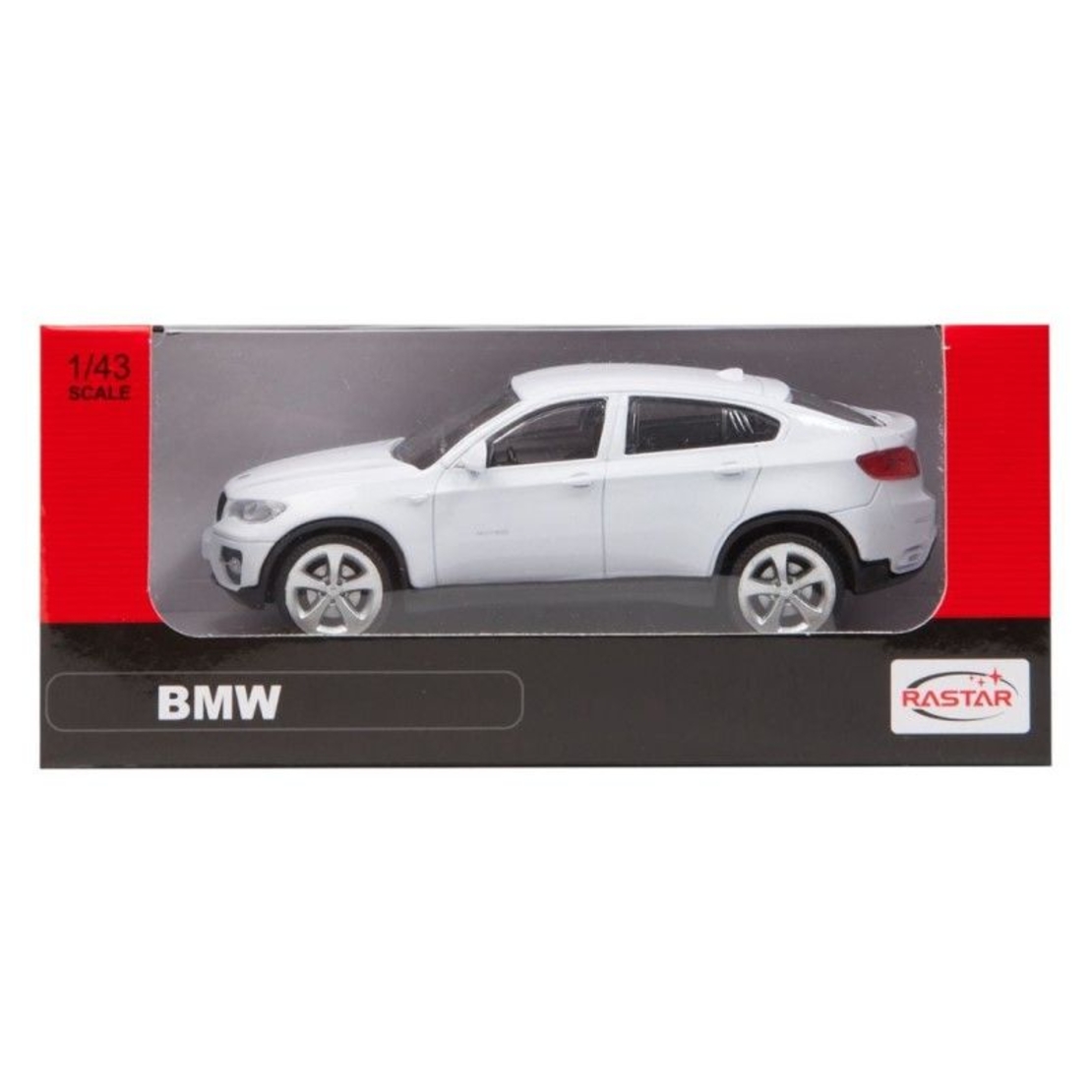 Детска кола за игра Rastar Die Cast BMW X6 1:43, 33700